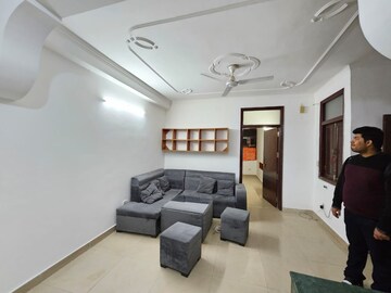 Living Room in 1 BHK Apartment at Saket – for Rent