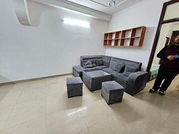 Living Room in 1 BHK Apartment at Saket – for Rent