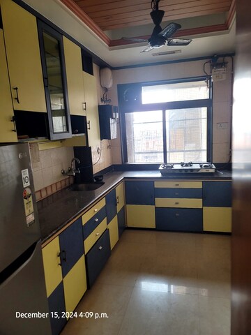 Kitchen in 2 BHK Apartment at Lokhandwala Residency, Worli – for Rent
