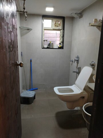 Bathroom in 2 BHK Apartment at Vaibhav Apartment Prabhadevi, Prabhadevi – for Rent