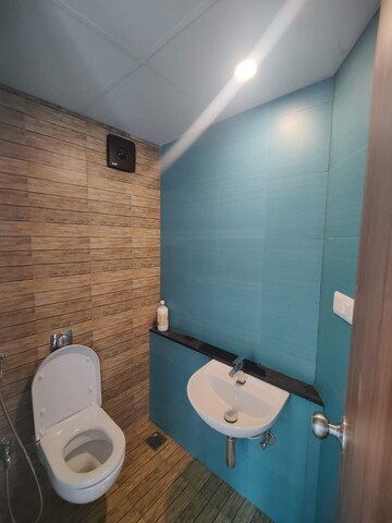 Bathroom in 2 BHK Apartment at Lodha Crown Quality Homes, Majiwada – for Rent