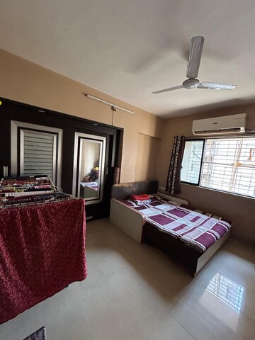 Bedroom in 2 BHK Apartment at Swaraj CHS Moshi, Moshi – for Sale