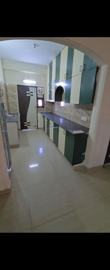 Kitchen in 2 BHK Apartment at Sangwan Heights, Raj Nagar Extension – for Rent