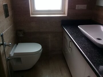 Bathroom in 4 BHK Builder Floor at Defence Colony – for Rent