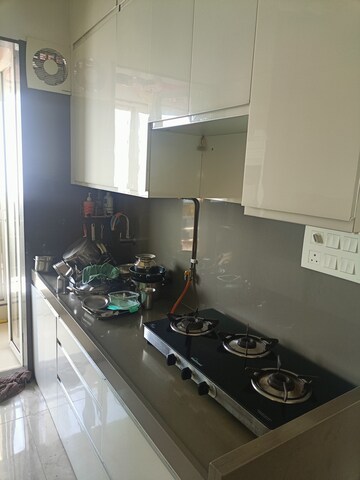 Kitchen in 2 BHK Apartment at Jayesh Shiv Parvati CHS, Kandivali West – for Rent