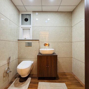Bathroom in 3 BHK Apartment at Nagla Road – for Sale