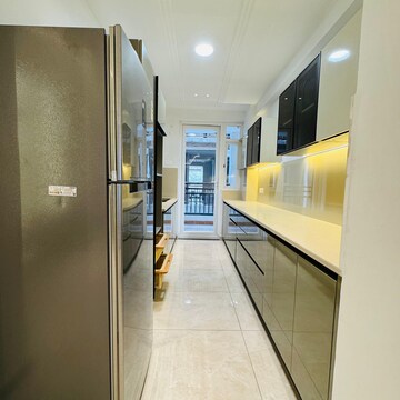 Kitchen in 3 BHK Apartment at Nagla Road – for Sale