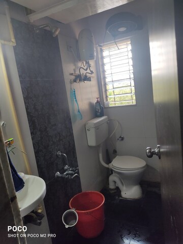 Bathroom in 3 BHK Apartment at Neelsidhi Neelkanth Valley, Dhokali – for Sale