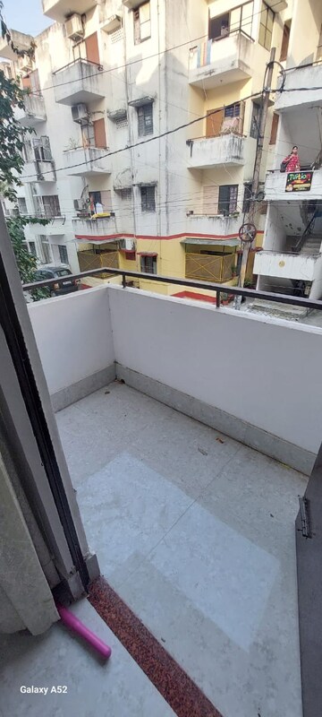 Balcony in 2 BHK Apartment at Sulabh Awas, Gomti Nagar – for Rent