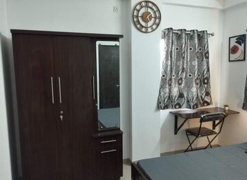 Furnished Amenities in 1 BHK Apartment at Ramky Towers, Gachibowli – for Rent
