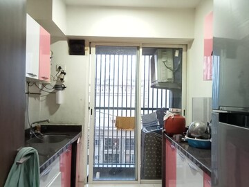 Kitchen in 2 BHK Apartment at Courtyard by Narang Realty and The Wadhwa Group, Pokhran Road No 2 – for Rent