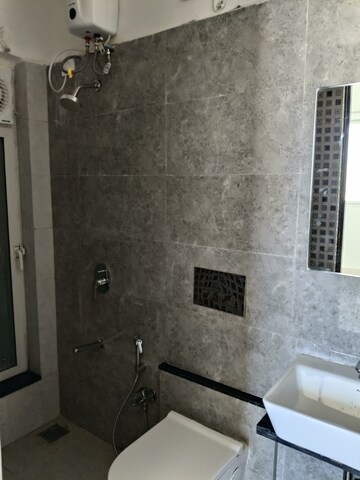 Attached Bathroom in 2 BHK Apartment at Rajesh Raj Infinia, Malad West – for Rent