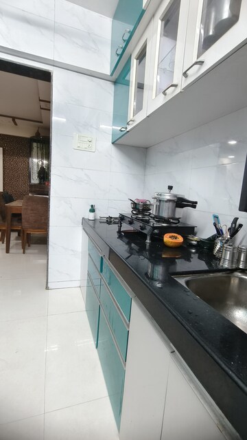 Kitchen in 2 BHK Apartment at Mayurs Nature Glory, Kalwa – for Rent