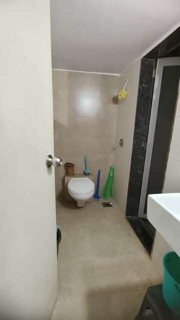 Bathroom in 2 BHK Apartment at Mayurs Nature Glory, Kalwa – for Rent