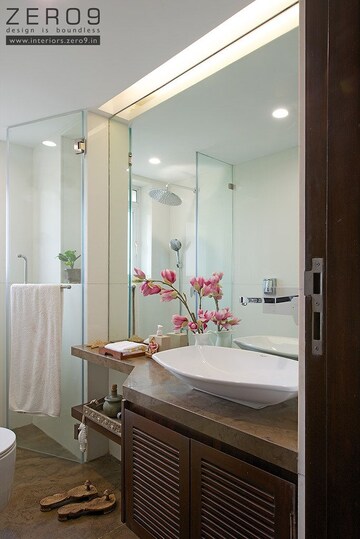 Bathroom in 4 BHK Apartment at Mani Vista, Tollygunge – for Sale
