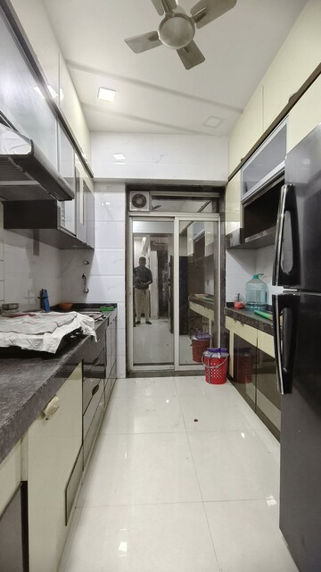 Kitchen in 2 BHK Apartment at Shree Krupa Nandanvan Homes A1 A2, Kalwa – for Rent