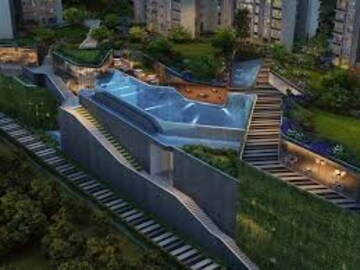 Swimming Pool in 2 BHK Apartment at Sheth Montana, Mulund West – for Rent