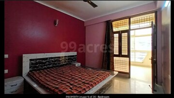 Bedroom in 3 BHK Apartment at Pinnacle Tower, Indrapuram – for Rent
