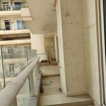 Balcony in 3 BHK Apartment at Omkar Alta Monte, Laxman Nagar – for Rent