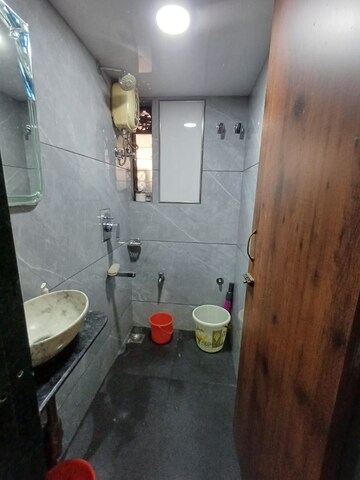 Bathroom in 1 BHK Apartment at Maheshwari Niketan Apartment, Uthalsar – for Rent