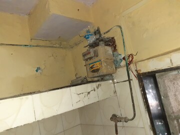 Bathroom in 1 BHK Apartment at Azad CHS, Goregaon East – for Rent