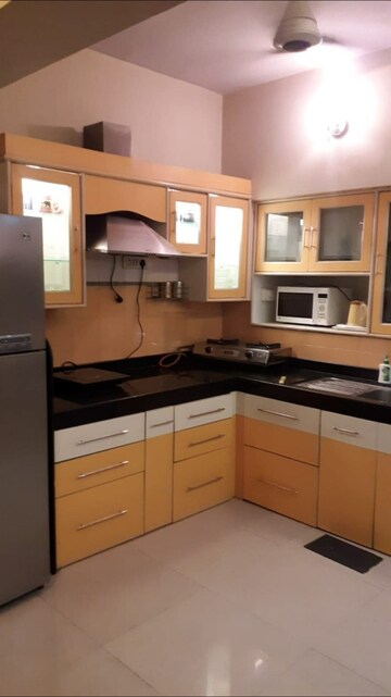 Kitchen in 3 BHK Apartment at Kumar Sophronia, Kalyani Nagar – for Rent