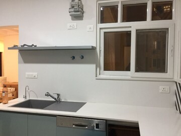 Kitchen in 3.5 BHK Apartment at Prestige Lakeside Habitat, Varthur – for Rent
