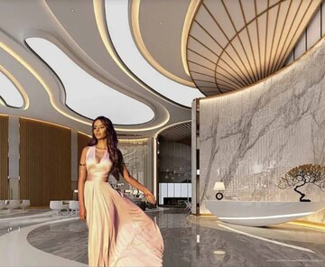 Balcony in 3 BHK Apartment at Purvanchal Royal City, Chi V Greater Noida – for Sale