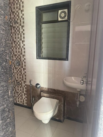 Bathroom in 2 BHK Apartment at Ekdanta New Suraj Tower, Pokhran Road No 1 – for Sale