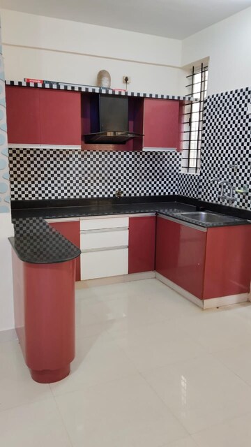 Kitchen in 2 BHK Apartment at Mantri Residency, Gottigere – for Rent