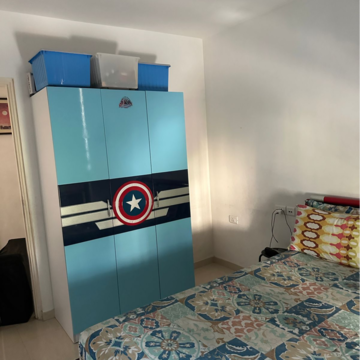 Master Bedroom in 2 BHK Apartment at Hiranandani Estate, Hiranandani Estate – for Rent