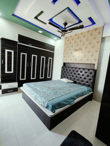 Bedroom in 3 BHK Apartment at Ashar Residency, Pokhran Road No 2 – for Sale