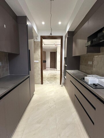 Kitchen in 3 BHK Builder Floor at Sector 25 – for Sale