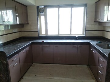 Kitchen in 3 BHK Apartment at Satyam Building Khar, Khar West – for Rent
