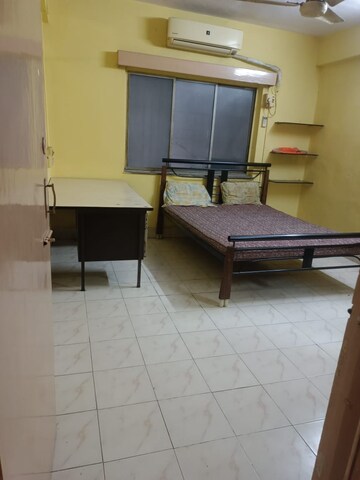 Living Room in 1 BHK Apartment at Raunak Heights, Ghodbunder Road – for Rent