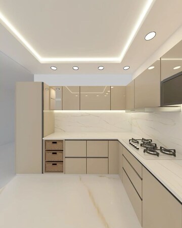 Kitchen in 2 BHK Builder Floor at Dlf Cyber City, Sector 24 – for Rent
