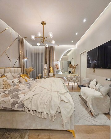 Bedroom in 3.5 BHK Builder Floor at Krishna Nagar – for Sale