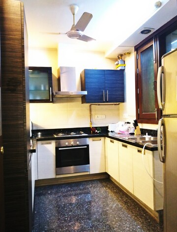 Kitchen in 2 BHK Builder Floor at Hauz Khas Enclave – for Rent
