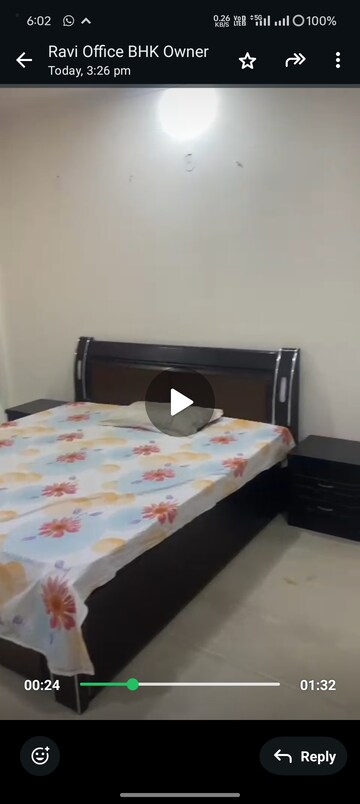 Bedroom in 3 BHK Builder Floor at ARV Park, Sector 63 – for Rent