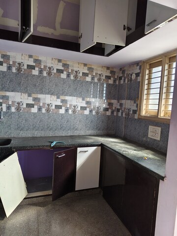 Kitchen in 1 BHK Builder Floor at Halasuru – for Rent