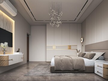 Bedroom in 2 BHK Apartment at Raj Imperia, Malad West – for Sale