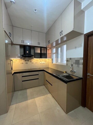 Kitchen in 3 BHK Apartment at Prestige Tranquil, Kokapet – for Rent