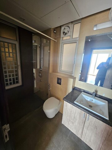 Bathroom in 2 BHK Apartment at Pioneer Park Phase 1, Sector 61 – for Rent