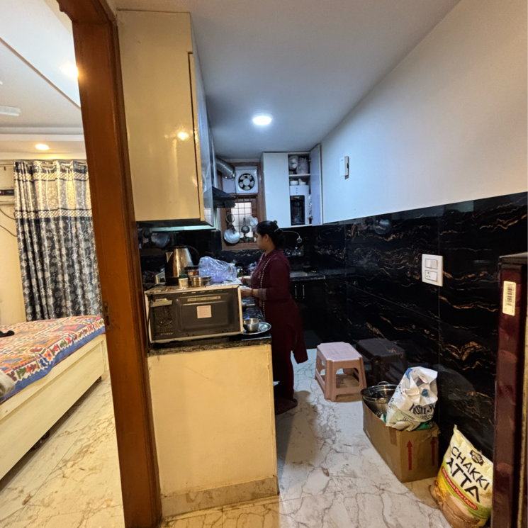 Kitchen, malviya nagar 2 Bedroom 750 Sq.Ft. Builder Floor In Malviya Nagar Delhi 8173751