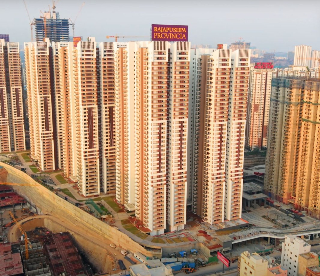 3 BHK + Pooja Room Apartment For Sale in Rajapushpa Provincia