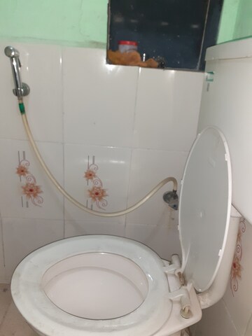Bathroom in 1 BHK Apartment at Vasant Valley Complex, Malad East – for Rent