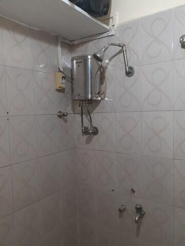 Bathroom in 1 BHK Apartment at Vasant Valley Complex, Malad East – for Rent