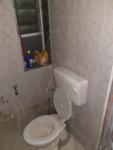 Bathroom in 1 BHK Apartment at Vasant Valley Complex, Malad East – for Rent
