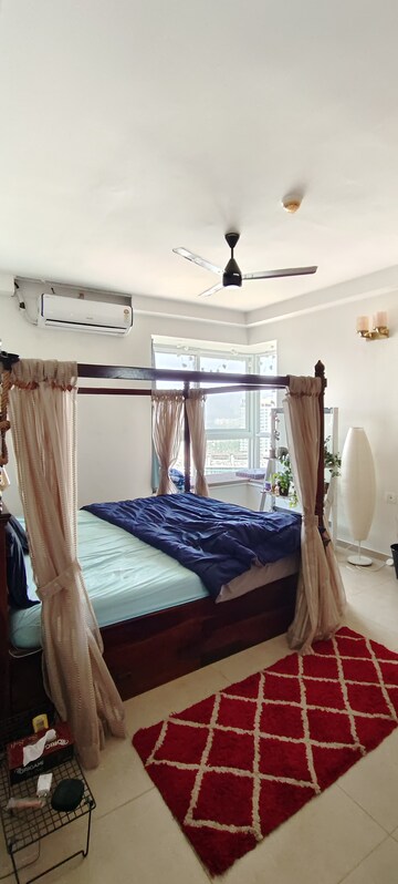 Bedroom in 3 BHK Apartment at Bhartiya City Nikoo Homes II, Thanisandra Main Road – for Rent