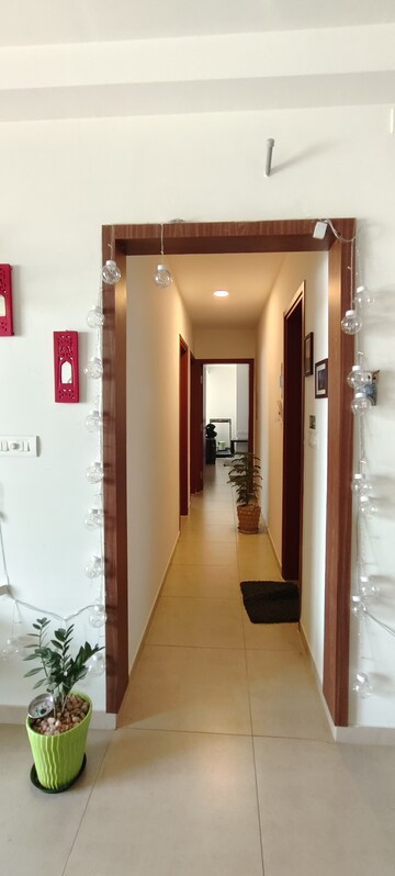 Building Lobby in 3 BHK Apartment at Bhartiya City Nikoo Homes II, Thanisandra Main Road – for Rent